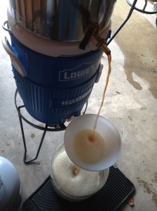 Aerating Wort